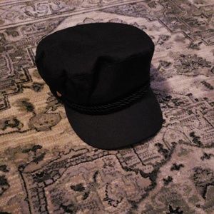 Black sailor hat